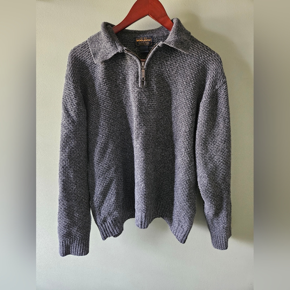 Vintage Woolrich Quarter Zip Sweater